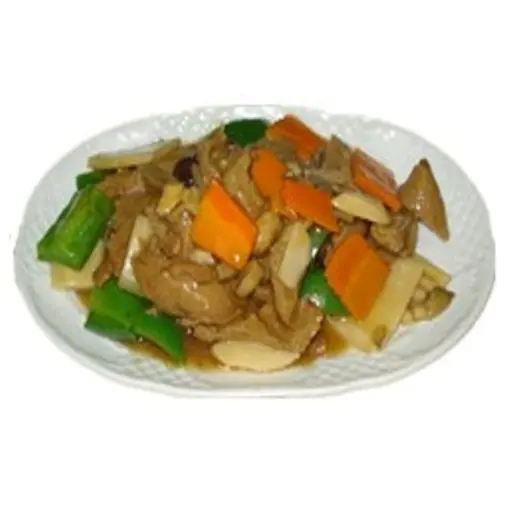 Carne vegetal con verduras