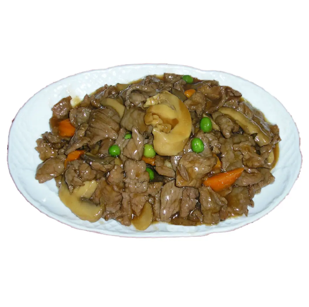 Ternera con salsa ostras