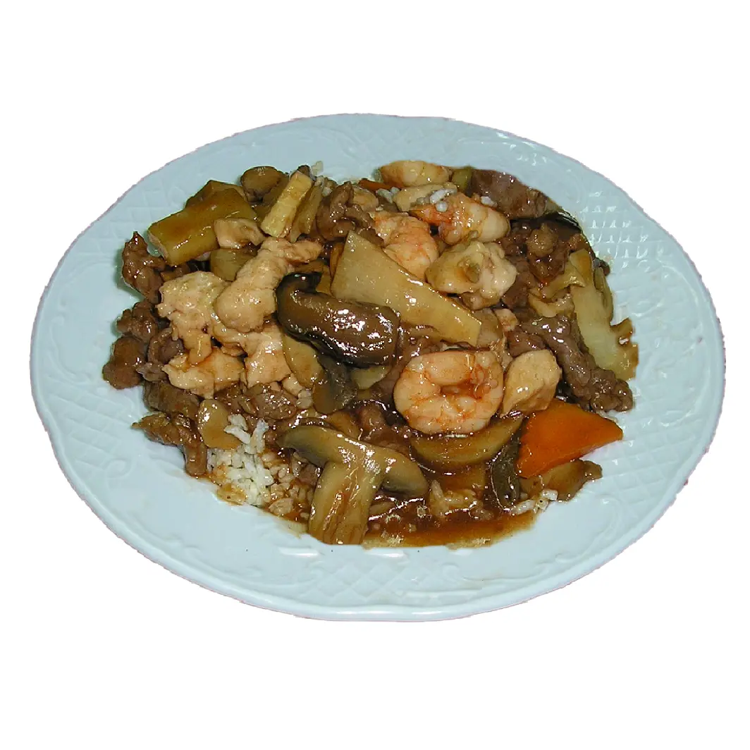 Arroz TOSTADOS con tres delicias